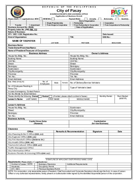 mayor's and health permit pasay|Business Permits & Licensing Office .